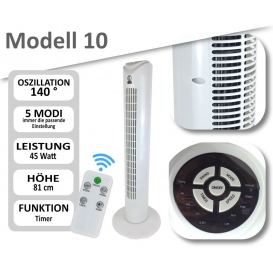 More about Standventilator Säulenventilator Ventilator Tischventilator Turmventilator Windmaschine Lüfter Modell 10