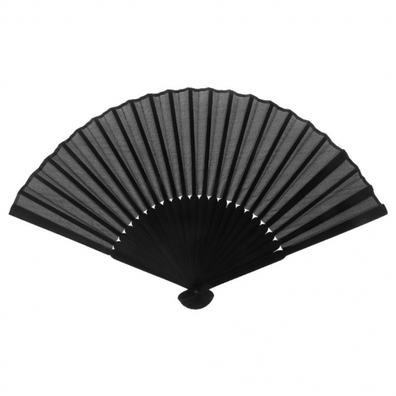 AcserGery Chinesischer Stil Schwarz Vintage Hand Fan Falten Fans Tanz Hochzeit Party Favor