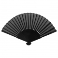 AcserGery Chinesischer Stil Schwarz Vintage Hand Fan Falten Fans Tanz Hochzeit Party Favor