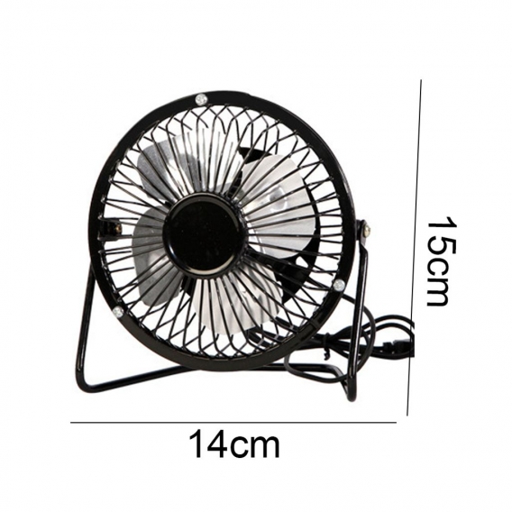 USB-Ventilator, tragbarer kleiner Tischventilator, persönlicher Mini-Ventilator mit zwei Geschwindigkeitseinstellungen, super le