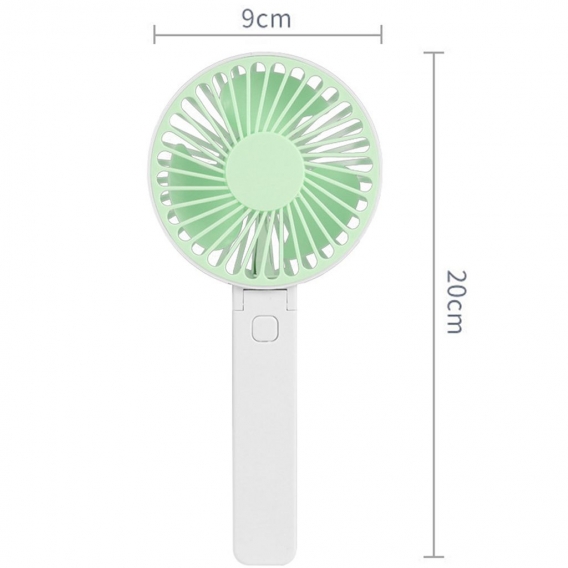 Mini-Handventilator, USB-Tischventilator, kleiner persönlicher tragbarer Kinderwagen-Tischventilator mit wiederaufladbarem, batt