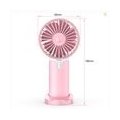 AcserGery Handheld Portable Fan USB Mini wiederaufladbarer Kühler