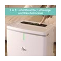 SUNTEC Dryfix 20 Lumio Luftentfeuchter – für Räume bis 150 M³ ( ca 63 m2 ) | Raumentfeuchter mit 20 l / Tag Entfeuchtung | Entfe