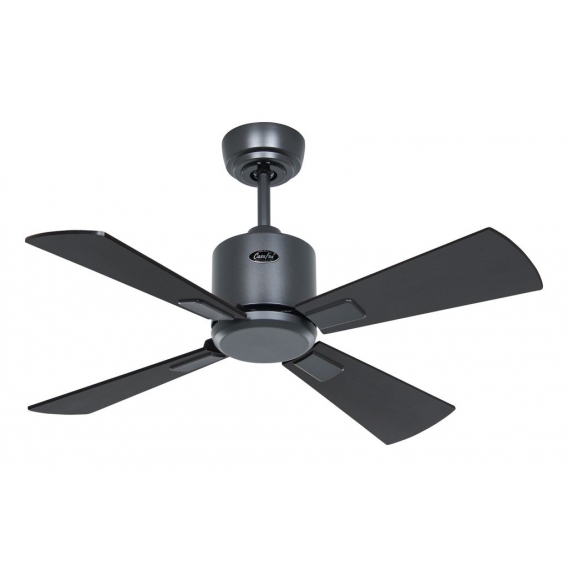 Deckenventilator Eco Neo III 92 BG Schwarz / Teak