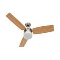 [ BEST SELLER ] Deckenventilator mit Lampe und Fernbedienung 108 cm Hellbraun TOP-MARKT