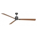 Deckenventilator Eco Neo III 180 BG Schwarz / Teak