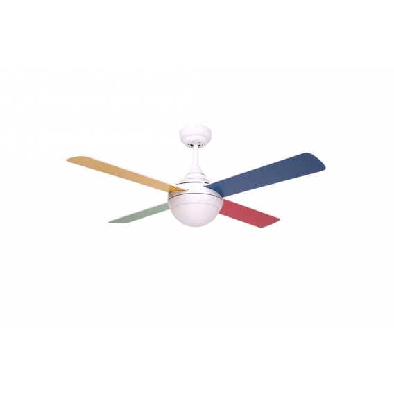 Deckenventilator BALLOO Bunt 122 cm mit Licht