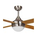 Deckenventilator BALOO Nickel 122 cm mit Licht