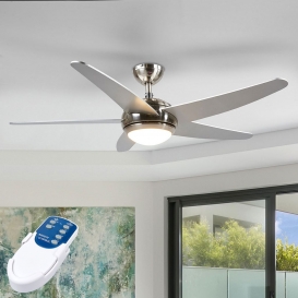 More about Lindby Deckenventilator mit LED Beleuchtung und Fernbedienung leise, 2-in-1: Ventilator & LED Lampe, 1x 20W, 1.100 Lumen, 3.100 