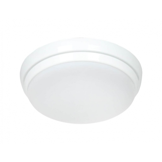 LED Anbauleuchte für Deckenventilator Eco Plano II, [Gehäusefarbe]:Weiß