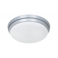 LED Anbauleuchte für Deckenventilator Eco Plano II, [Gehäusefarbe]:Lichtgrau