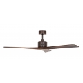 Deckenventilator Macau 132 cm Bronze / Nussbaum