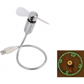 More about AcserGery Desktop Gadget Flexibler USB-LED-Taktventilator mit Schwanenhals