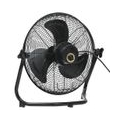 Bodenventilator Heim,Garten,Haushaltsgeräte,Klimageräte,Ventilatoren,Lüfter 3 Geschwindigkeitsstufen 40 cm 40 W Schwarz