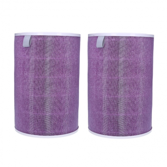 2x Wessper Ersatz-Filter für Xiaomi Mi Air Purifier / 2 / 2S / 3 / Pro/MAX, Antibakterielle