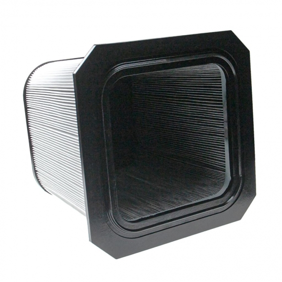 vhbw Mikrofilter kompatibel mit Dustcontrol DC AirCube 1200 Luftreiniger - Luftfilter, Schwarz, Weiß