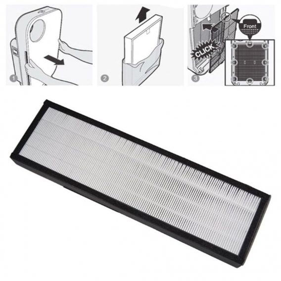 AcserGery Luftreinigerfilter HEPA Ersatzfilter C für FLT5000/5111, AC5000E, AC5250P