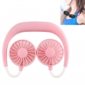 Neue Nackenbue  gel Fan Handheld Sport Fan 3 Geschwindigkeiten Einstellbare Wearable Fan Lade Haengenden Fan Tragbare Lazy USB T