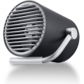 Pyzl Mini-USB-Lüfter, geräuscharmer USB-Lüfter, tragbarer Mini-Tischventilator mit Turbo-Wind-Technologie, 2 einstellbare Geschw