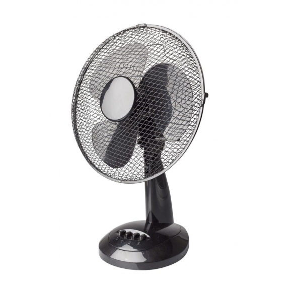 Tischventilator 30 cm 35 W, Plastic Schwarz,MS 7309