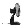 [ BEST SELLER ] Tischventilator 3 Geschwindigkeiten 30 cm 40 W Schwarz TOP-MARKT