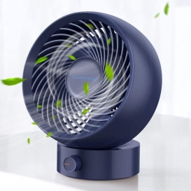 More about Tischventilator, USB Ventilator Mini Ventilator Klein Leise Stufenlose Geschwindigkeit 20 ° Einstellen, USB Desk Fan Geräuscharm