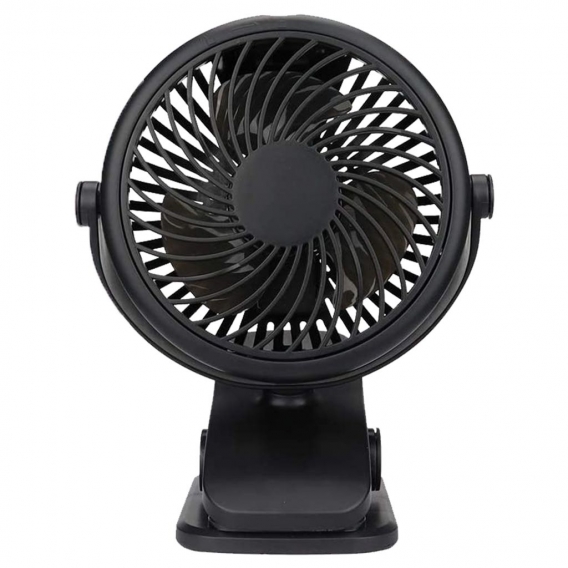 Mini Fan Clip-Tischventilator, USB-Lüfter, Akku-Lüfter, leise, kleiner Tischventilator mit 2200 mAh wiederaufladbarem Clip-Lüfte