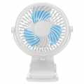 Mini Fan Clip-Tischventilator, USB-Lüfter, Akku-Lüfter, leise, kleiner Tischventilator mit 2200 mAh wiederaufladbarem Clip-Lüfte