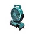 Makita CF 001 GD1 Akku Lüfter XGT 40 V max. 235 mm Ventilator Netzbetrieb + 1x Akku 2,5 Ah - ohne Ladegerät