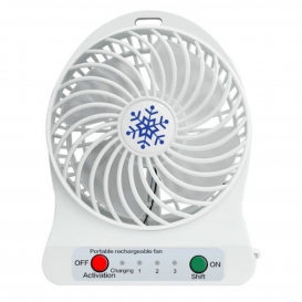 More about AcserGery Tragbarer wiederaufladbarer Mini-Ventilator Luftkühler Mini-Tischventilator USB-Kühlung Wiederaufladbare Handventilato