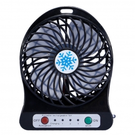 More about Pyzl Tragbarer wiederaufladbarer Mini-Ventilator Luftkühler Mini-Tischventilator USB-Kühlung Wiederaufladbare Handventilatoren G