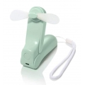 USB Ventilator,Mini HandVentilator Lüfter Wieder aufladbarer Batterie betriebener Reise Ventilator USB Schreibtisch-Fan für Büro