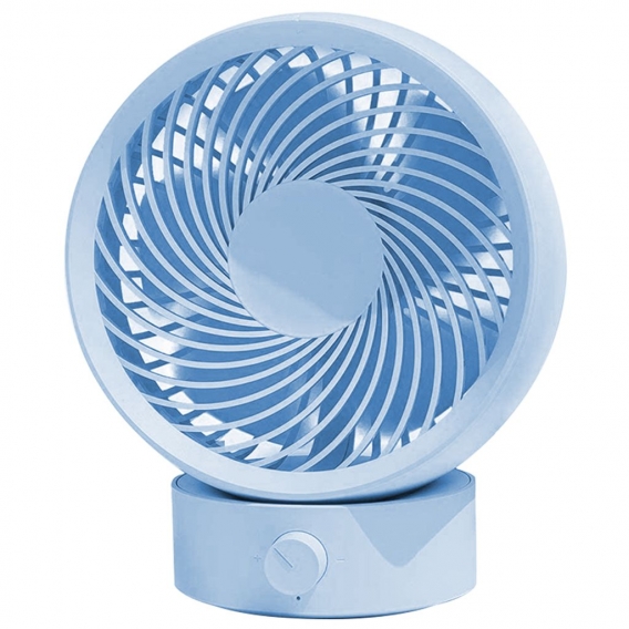 Mini USB Ventilator,Mini Turbo-Ventilator mitStufenlos einstellbare Windgeschwindigkeit, Tischventilator Geräuscharm, USB Fan Ei