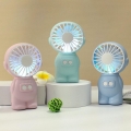 2 Stk USB Mini Fan Ventilator Tragbar Lüfter Handheld Elektrischer Kühler Reisen Lüfter