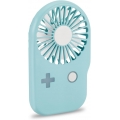 Mini Handheld Fan Leistungsstarke kleine persönliche tragbare Lüftergeschwindigkeit einstellbare, Blau