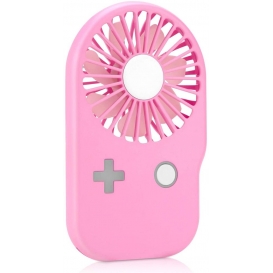 More about Mini Handheld Fan Leistungsstarke kleine persönliche tragbare Lüftergeschwindigkeit einstellbare, Rosa