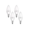 Osram LED Retro Classic B40 Kerze 5,7W (40W) matt E14 warmweiß 4er-Pack