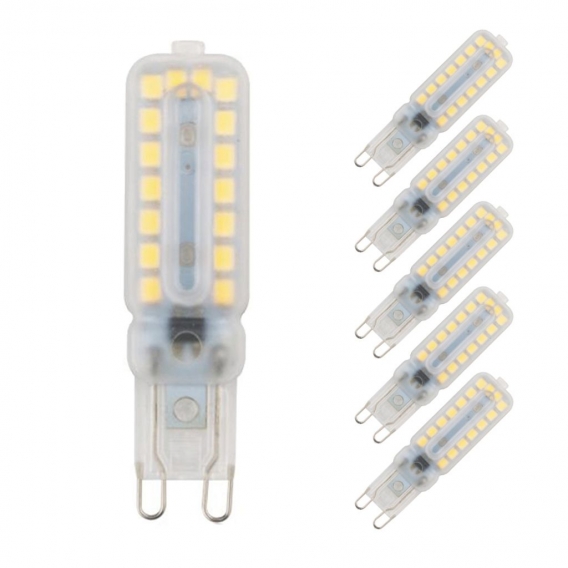 10x G9 7W LED Glühbirne Warmweiß Birne Leuchtmittel Ersatz Halogen 60W