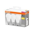 OSRAM LED BASE CLASSIC A 60 FS K Warmweiß SMD Matt E27 Glühlampe 3er Pack