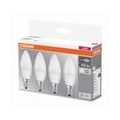 OSRAM LED BASE CLASSIC B 40 FS K Kaltweiß SMD Matt E14 Kerze 4er Pack