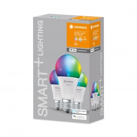 More about LEDVANCE SMART+ LED CLASSIC A 60 BOX K DIM RGBW WiFi Matt E27 Glühlampe 3er Pack