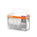 OSRAM LED BASE CLASSIC P 40 FS Warmweiß Filament Matt E14 Tropfen 3er Pack