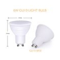 SUNNEST GU10-LED GU10-LED-warm-weiss,Sunnest GU10 LED Lampe 10 Pack ersetzt 6W, GU10, warmweiß (2700 Kelvin), 345 Lumen, Reflekt