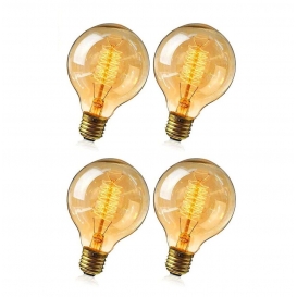 More about Edison Vintage Glühbirne, Retro Glühbirne Warmweiß E27 40W Vintage Antike Glühbirne Retro Glühfaden Lampe Amber Glas, Ideal für 