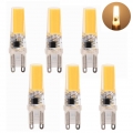 6x G9 LED Glühbirne 3W Warmweiß COB Mini Dimmbar Birne Leuchtmittel