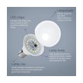 E14 LED Lampe 7Watt, 6400 Kelvin Kaltweiß 560 Lumen Glühbirne, 230° Abstrahlwinkel Energiesparlampe E14, Nicht Dimmbar, 5er-Pack