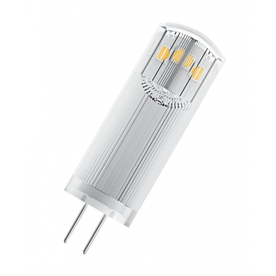 OSRAM BASE LED Lampe PIN, Pinlampe mit G4 Sockel, 1,80W, Ersatz für 20W-Glühbirne, klar, Warmweiss (2700K), 3er-Pack