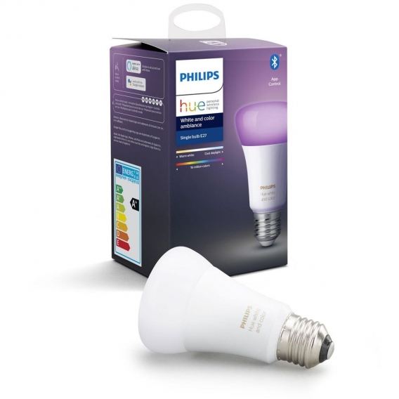 Philips Hue Bluetooth White Ambiance and Color RGBW LED E27 9,5 W Erweiterung