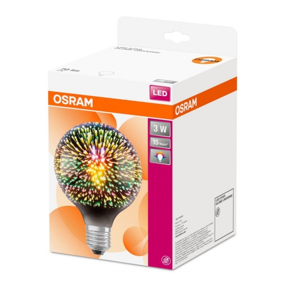 OSRAM LED STAR GLOBE UNIVERSE 125  FS Warmweiß SMD E27 Kugel