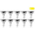 10x MR16 GU5,3 Halogen 35W Leuchtmittel 38° Birne 432lm 12V Warmweiß dimmbar